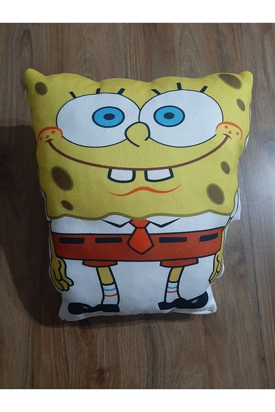 owl bag SpongeBob - Shaped Patterned Character Pillow