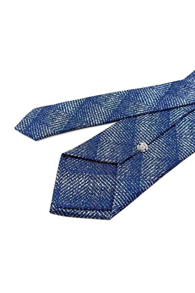 Kravatkolik Γραβάτα με μοτίβο με μαντήλια σε μπλε ναυτικό χρώμα - KK12558