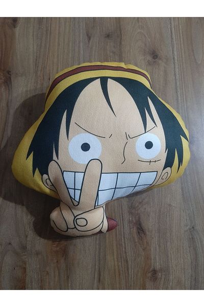 owl bag One Piece Monkey D Lufy Head Patterned Character Pillow