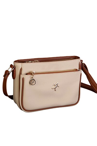 Lifonbag Geantă crossbody cu 5 compartimente pentru femei, cu compartiment cu...