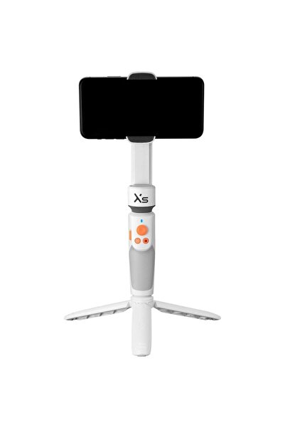 ZHIYUN Smooth Xs Akıllı Telefonlar Için Gimbal Görüntü Sabitleyici Beyaz Tripod Çanta Dahil