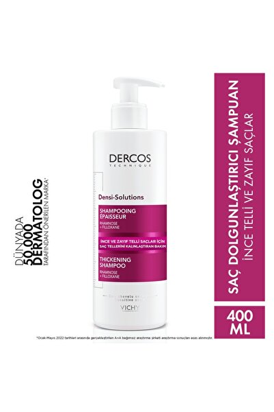 Vichy Dercos Densi-solution Ince Ve Zayıf Saçlar Için Şampuan 400 ml