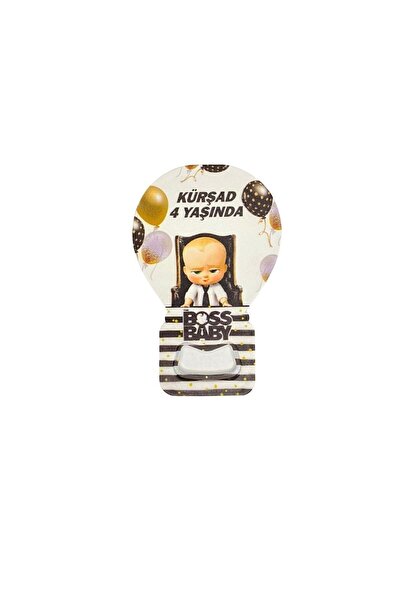 Hediyexpres Balon Açacak Magnet Patron Bebek 20 Adet