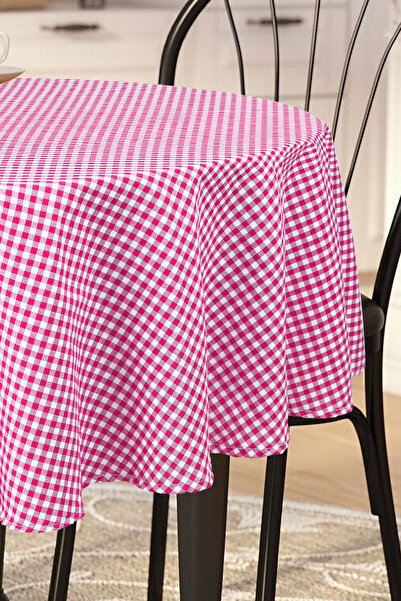 Soft Kare Pötikare Yuvarlak Masa Örtüsü