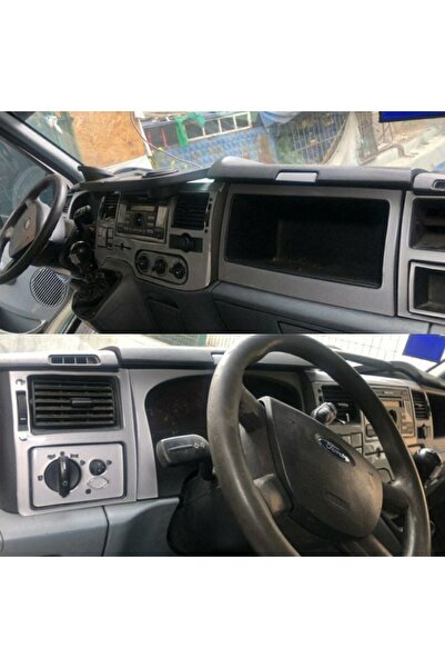 ERDEM OTOMOTIV فورد ترانزيت 2006-2013 صندوق القفازات، وحدة التحكم، الكسوة، مجموعة أغطية الصدر باللون الرمادي الفضي