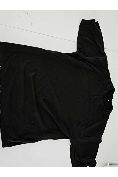 JAKARLI Navy Blue Unisex Oversize Crew Neck T-shirt