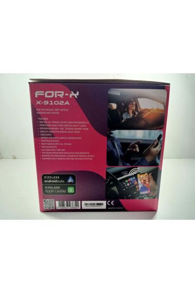 FORX5 Android Teyp – 10.1? Oynar Kafa Android Multimedya – X-9102a Tek Din 360 Universal Teyp
