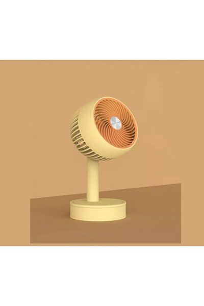 Isweep Şarjlı Fan Mini Taşınılabilir El Ve Masa Üstü 3 Kademeli Vantilatör