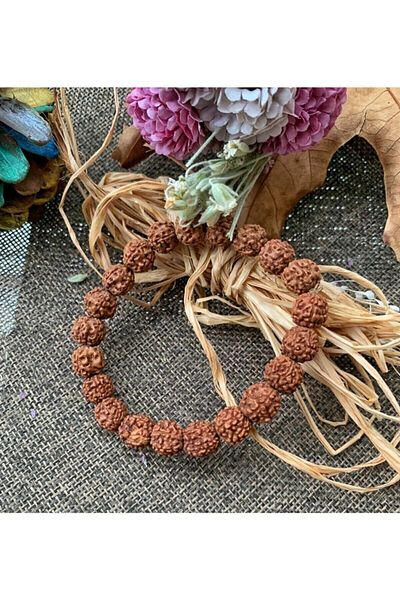 AYZE DOĞALTAŞ Rudraksha Bracelet