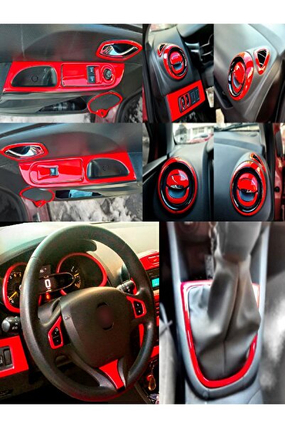 ODAC Renault Clio 4 Kırmızı Konsol, Torpido Kaplama,bu Ilanda Sadece Kırmızı ...