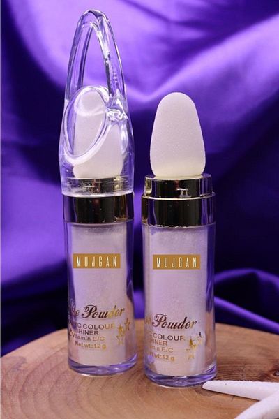 MUJGAN White Colored Body Glitter