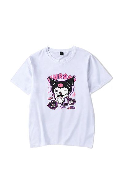 Let's Wear Premium γυναικείο μπλουζάκι με στάμπα Kuromi - Crew Neck