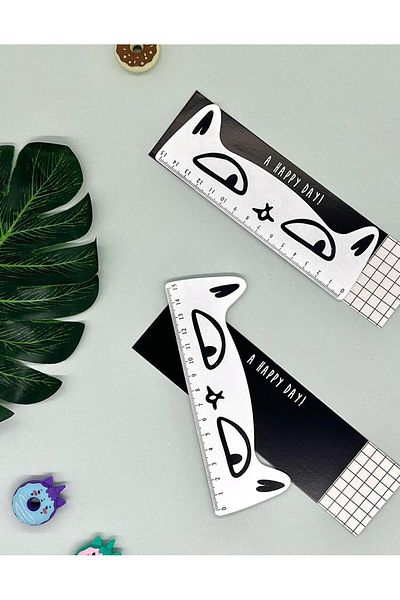 Kağıt Gemi Dükkan White Cat Ruler