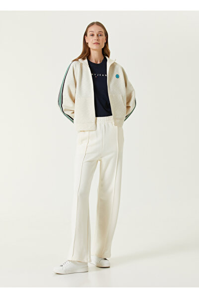 Tommy Jeans Size S Blue Logo Embroidered T-shirt