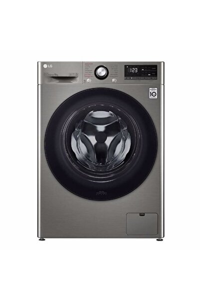 LG F4v3vywkpe 9 Kg 1400 Devir Gri Çamaşır Makinesi