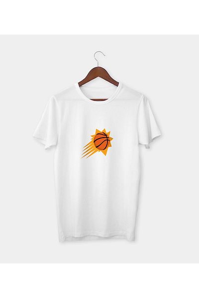 Let's Wear Μπλουζάκι με στάμπα μπάσκετ με στάμπα μεγάλου μεγέθους