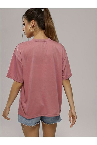 Let's Wear Λος Άντζελες - T-Shirt με λαιμόκοψη