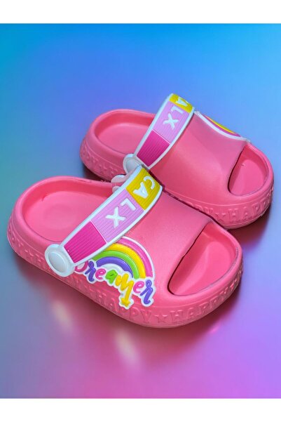 Calx Dečije sandale Crocs papuče, otvorene spreda, neklizajuće, u ružičastoj ...