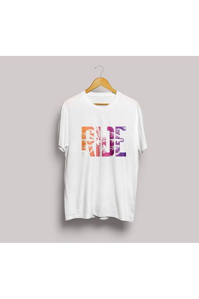 Let's Wear Μπλουζάκι Ride Printed Design