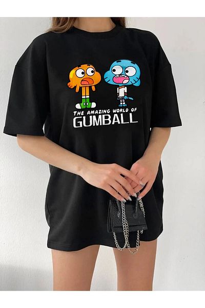 Let's Wear Μπλουζάκι με στάμπα Gumball