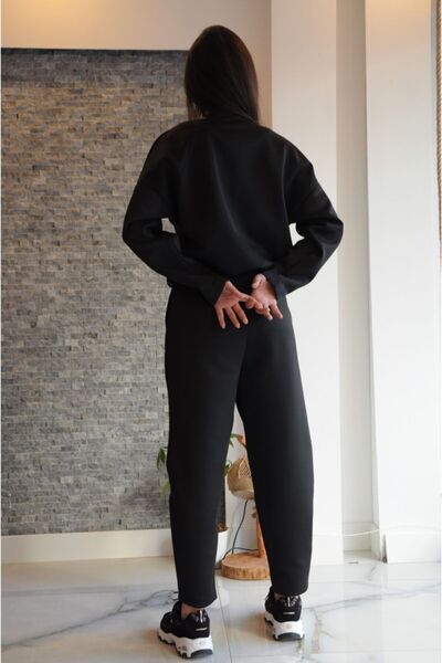 muu boutique Dalgıç Kumaş Eşofman Takımı