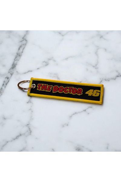 Vwear The Doctor 46 - Biker Fabric Keychain