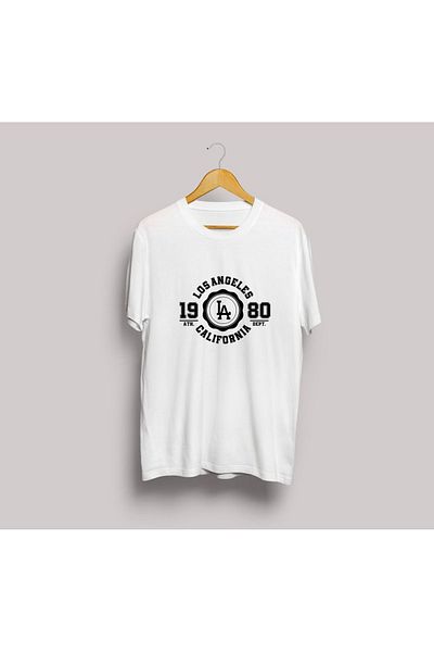Let's Wear Μπλουζάκι με στάμπα του Λος Άντζελες