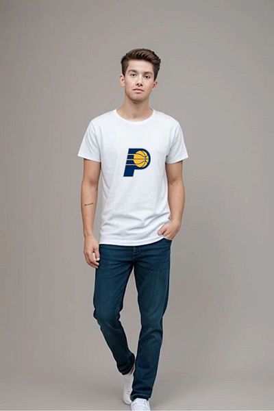 Let's Wear Μπλουζάκι με στάμπα Pacers Oversize Design