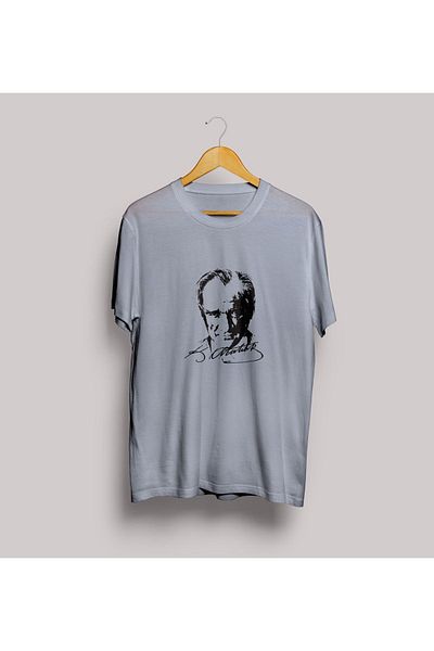 Let's Wear Μπλουζάκι με στάμπα Ataturk Oversize Design