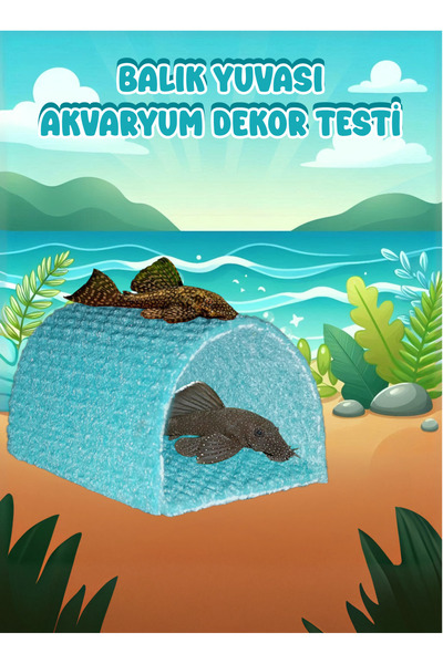 Akvaryum Vatoz Yuvası Balık Yuvası Akvaryum Dekor Testi Akvaryum Dekoru Zemin...