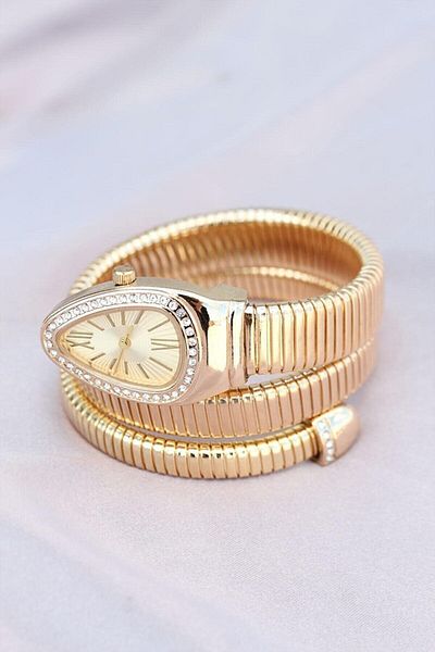 Drop Snake Blvgari Model Watch (Calendar Color Different Show)Stock Is Limited