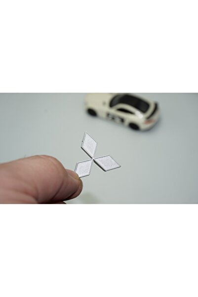 DK Tuning Bagaj Gri ABS 3M 3x3 Arma Logo Mitsubishi İle Uyumlu