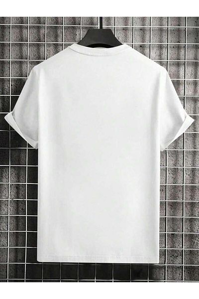 NoVibe Trust No One Printed Unisex 100% βαμβακερό κοντομάνικο μπλουζάκι