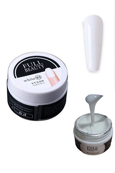 Full Beauty Protez Tırnak Jeli Builder Jel White (BEYAZ) 15ml