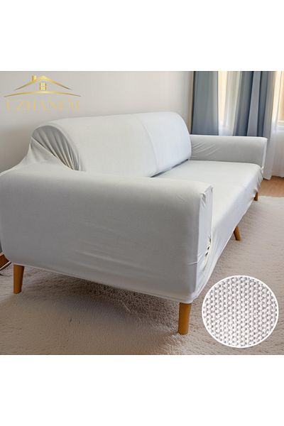 uzhanem Husă pentru scaun cu model Honeycomb pentru trei persoane - nu se pilulează