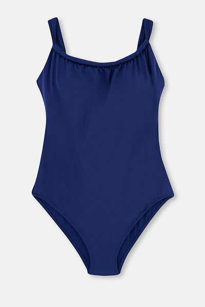 Dagi Marineblaues Korsett – Badeanzug mit Erholungsfunktion