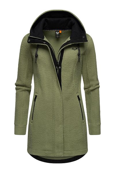 Ragwear Fellimitatmantel Letti Teddy-Fleece
