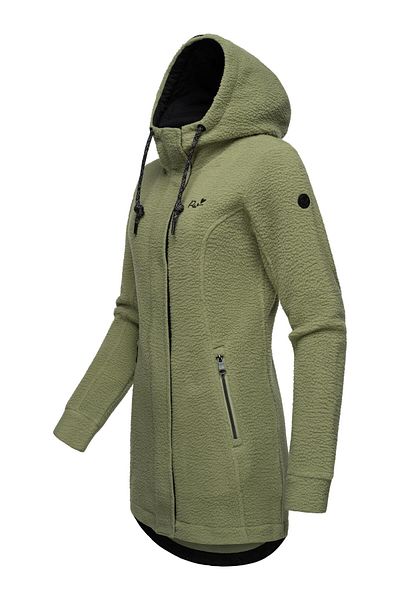 Ragwear Fellimitatmantel Letti Teddy-Fleece