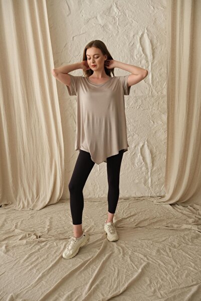 SARE ERKMEN Beige Colored Maternity Blouse