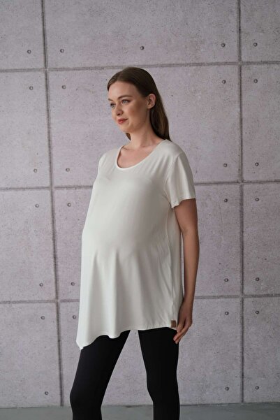 SARE ERKMEN White Maternity Blouse