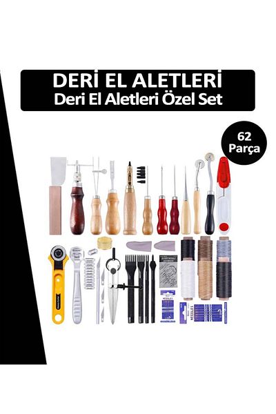 Dopar Leather Hand Tools 62 Pieces Special Set