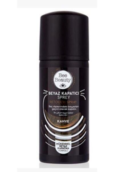 Bee Beauty Saç Beyaz Kapatıcı Sprey Kahve 75 ml