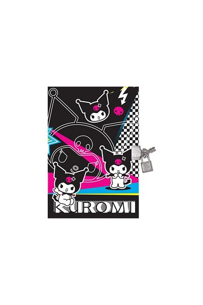 KESKİN COLOR Kuromi 14x20cm Memory Book - Sharp Color, 80 Sheets, Locked, Mixed Color 1 Piece