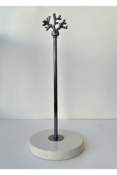 bemdesign Mermer Dekoratif Rulo Kağıt Havluluk Banyo - Mutfak Düzenleyici - P...