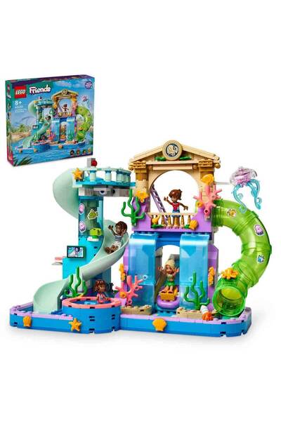 LEGO Friends Heartlake City Su Parkı 42630 - 8 Yaş ve Üzeri Çocuklar için Leo, Aliya ve Sara Mi