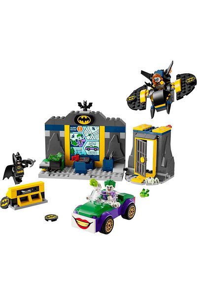 LEGO DC Batman - 4 Years and up Superhero Seven, Batgirl and Joker with Batcave 76272