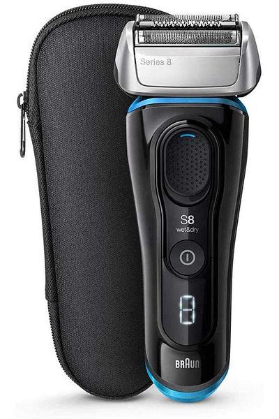 Braun السلسلة 8، تقنية Smart Sonic، تتكيف مع لحيتك، رأس مرن 8D، حلاقة دقيقة - 8325s