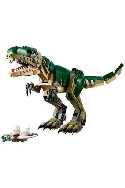 LEGO كريتور 3 في 1 تي ريكس 31151 - مع مجسم ترايسيراتوبس/بتروداكتيل للأعمار من 9 سنوات فما فوق