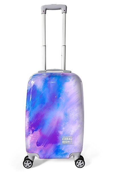 Coral High Renkli Desenli PC Kabin Boy Valiz (50cm) 16836