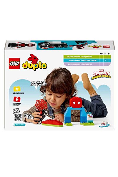 LEGO DUPLO  Motosiklet Macerası 10424 -2 Yaş ve Üzeri Çocuklar İçin Örümcek